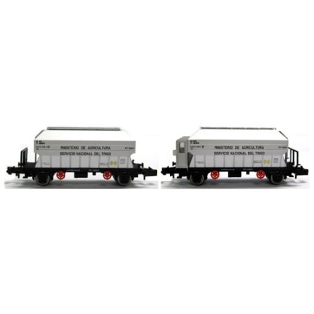 SET 2 TOLVAS SERVICIO NACIONAL DE TRIGO" RENFE MABAR 25002/C ESCALA N"