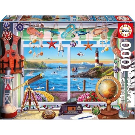 PUZZLE VIDA EN EL PUERTO 1000 PIEZAS EDUCA 20256