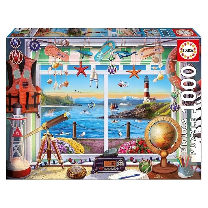 PUZZLE VIDA EN EL PUERTO 1000 PIEZAS EDUCA 20256