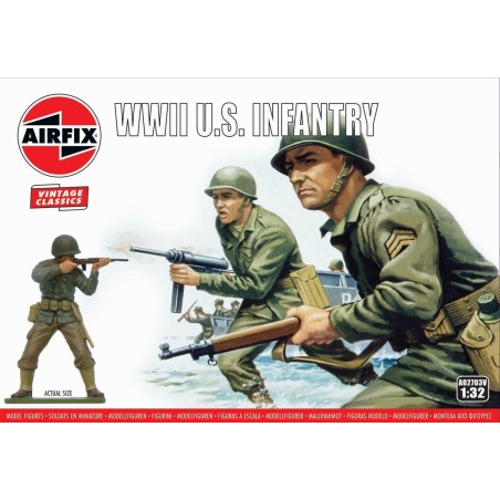 U.S. INFANTERY WWII AIRFIX 1/76