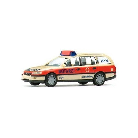 OPEL OMEGA B CARAVAN AMBULANCIA HERPA 1/87