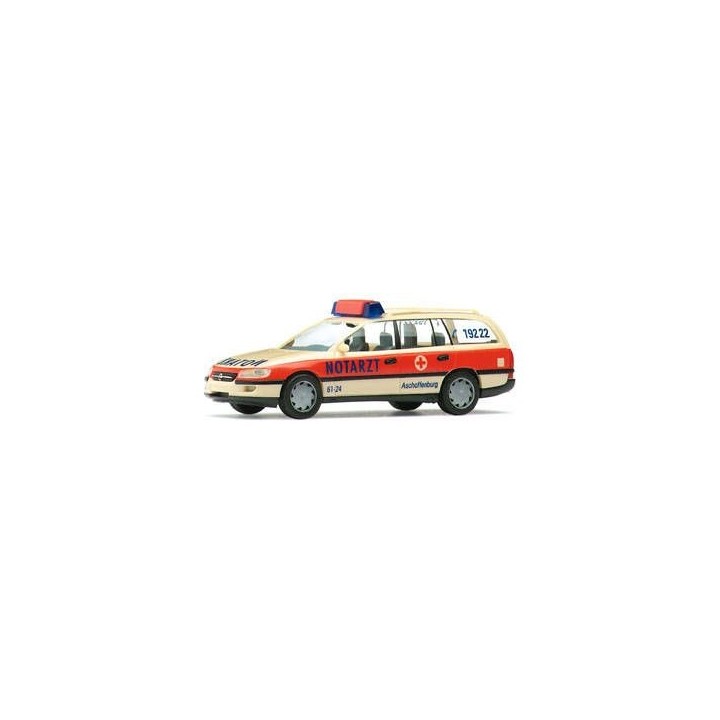 OPEL OMEGA B CARAVAN AMBULANCIA HERPA 1/87