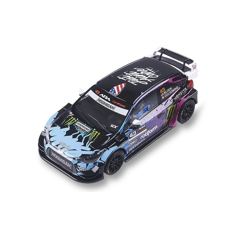 HYUNDAI i-20 WRC - BLOCK SCALEXTRIC ORIGINAL  U10454S300  1/32