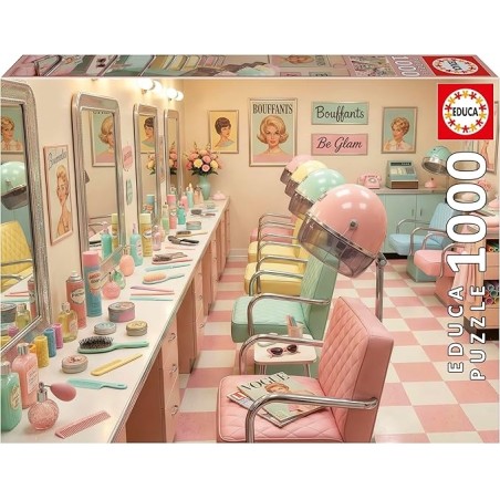 PUZZLE RETRO GLAM SALON 1000 PIEZAS EDUCA 20562