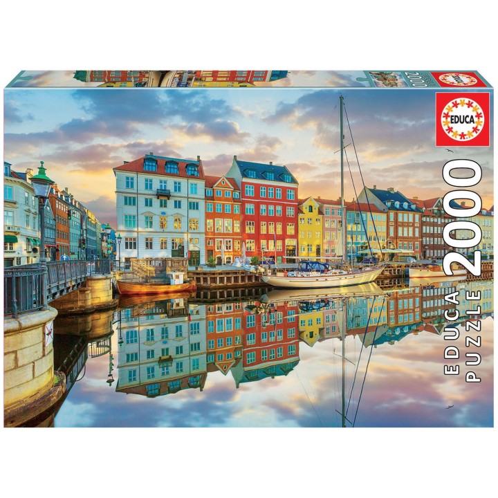 PUZZLE PUERTO COPENHAGE 2000 EDUCA 19278