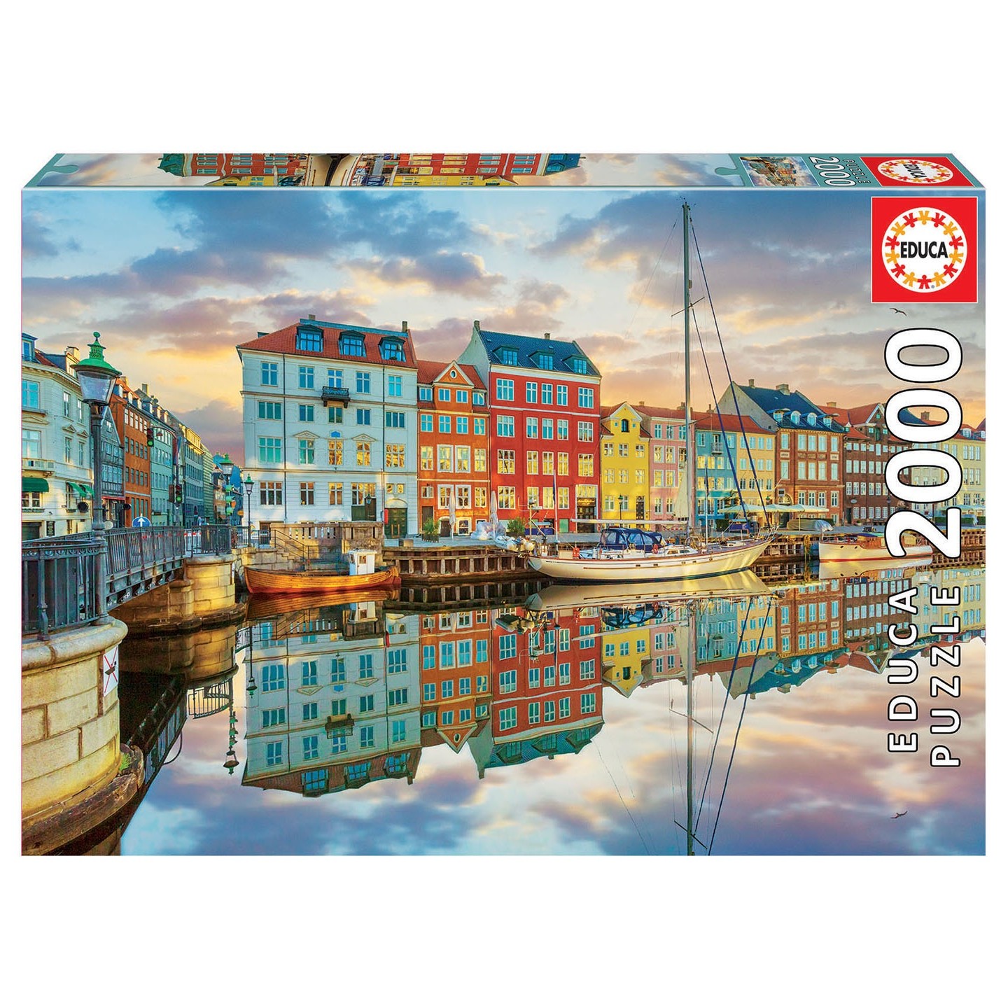 PUZZLE PUERTO COPENHAGE 2000 EDUCA 19278