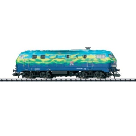 LOCOMOTORA DIESEL BR218 DB DIGITAL MINITRIX 16285 ESCALA N