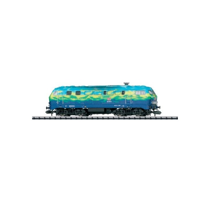 LOCOMOTORA DIESEL BR218 DB DIGITAL MINITRIX 16285 ESCALA N