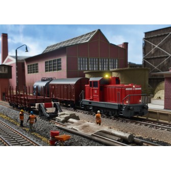 SET INICIO LOCOMOTORA DIESEL CON SONIDO MARKLIN 29469 ESCALA H0