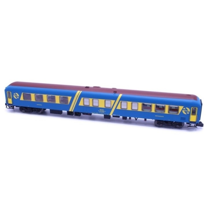 COCHE RESTAURANTE R8-8005 LOGOTIPOS GALLETA RENFE MFTRAIN N50785 ESCALA N