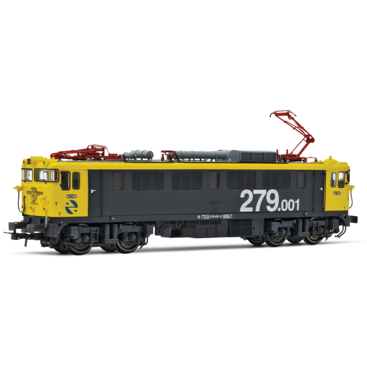 LOCOMOTORA ELECTRICA 279 \"TAXI\" CON SONIDO ELECTROTREN HE2006S ESCALA H0