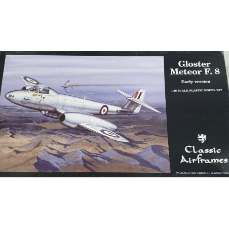 GLOSTER METEOR F.8 EARLY VERSION" CLASSIC AIRFRAMES 1/48"