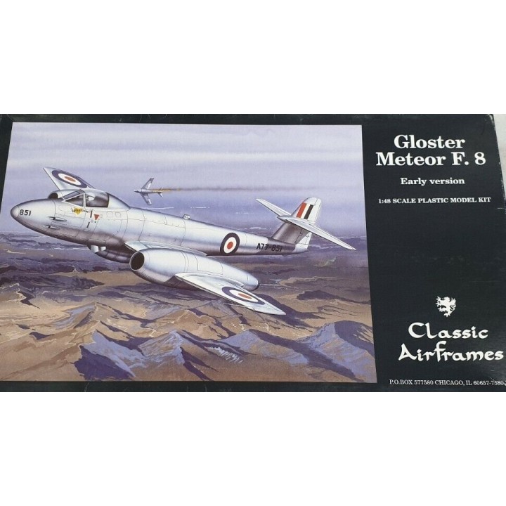 GLOSTER METEOR F.8 EARLY VERSION" CLASSIC AIRFRAMES 1/48"