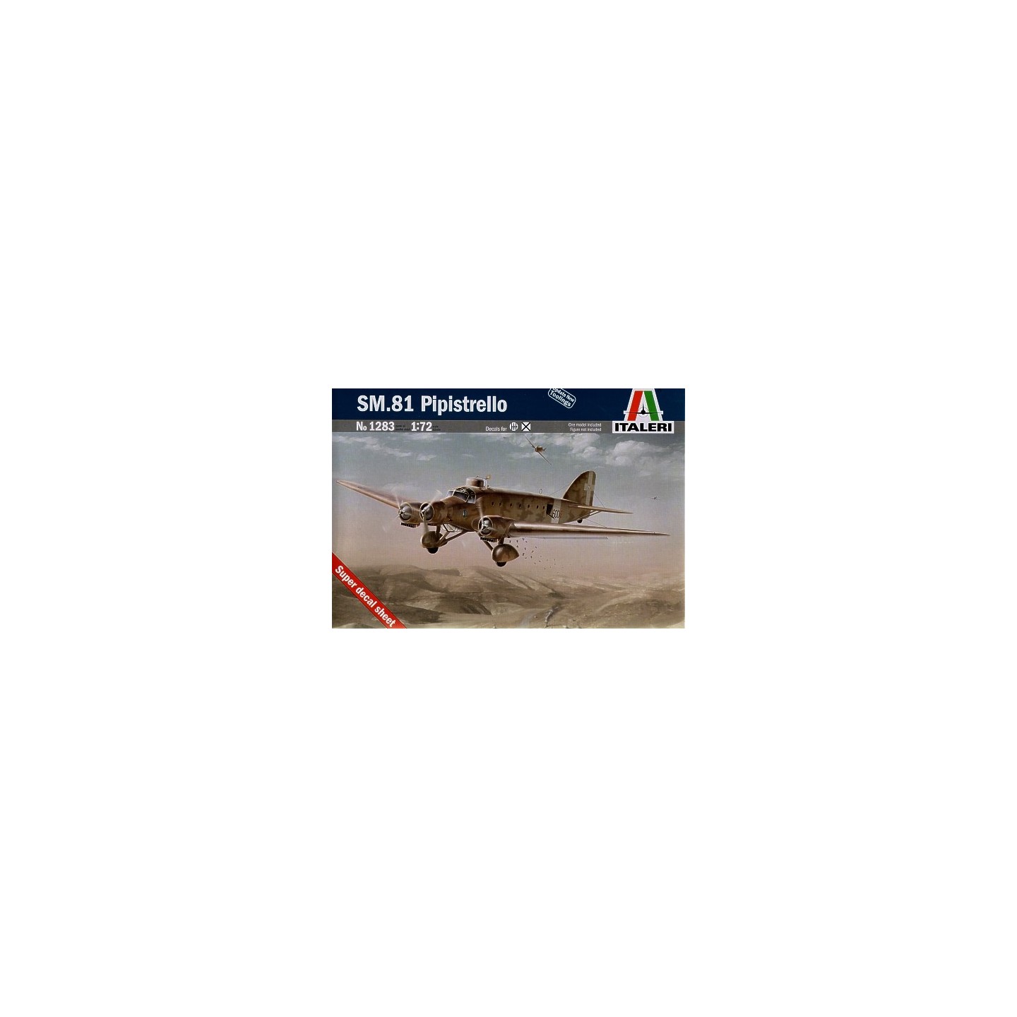 BOMBARDERO SM.81 PIPISTRELLO ITALERI 1/72