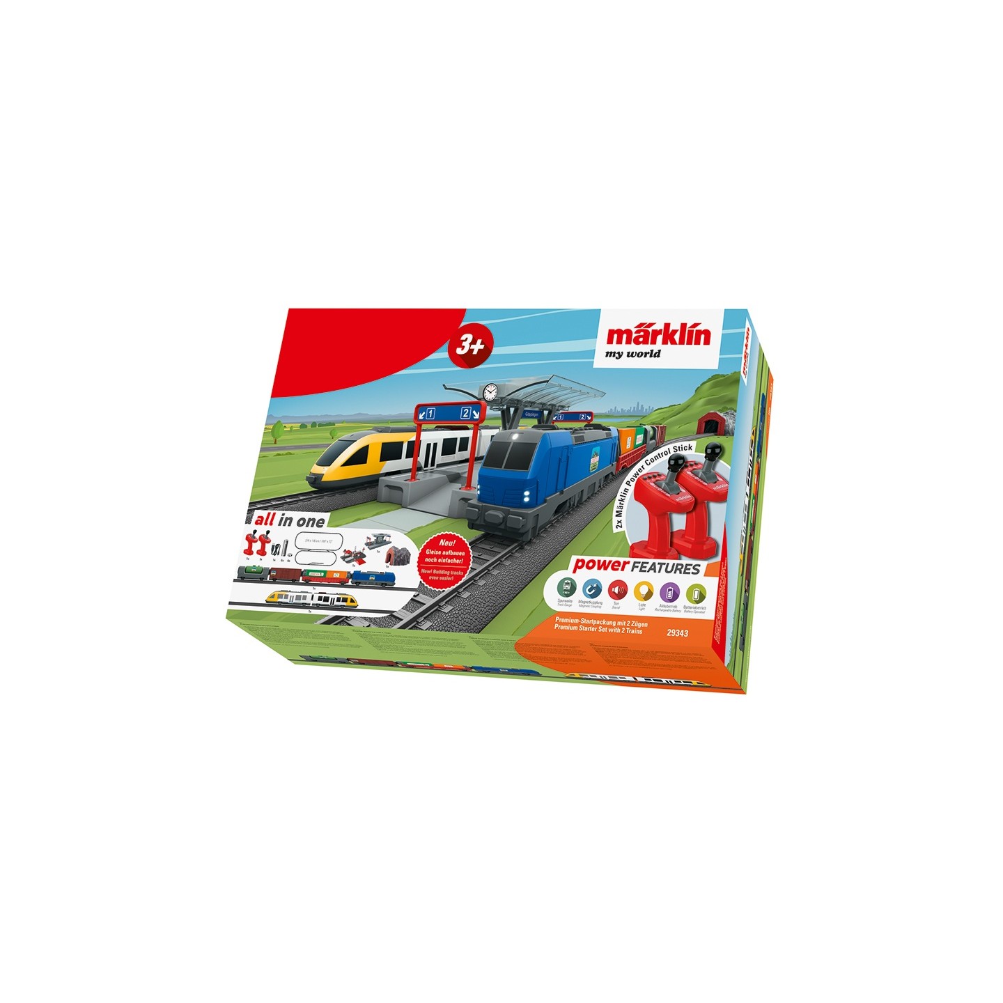 SET PREMIUM 2 TRENES MARKLIN MY WORLD 29343