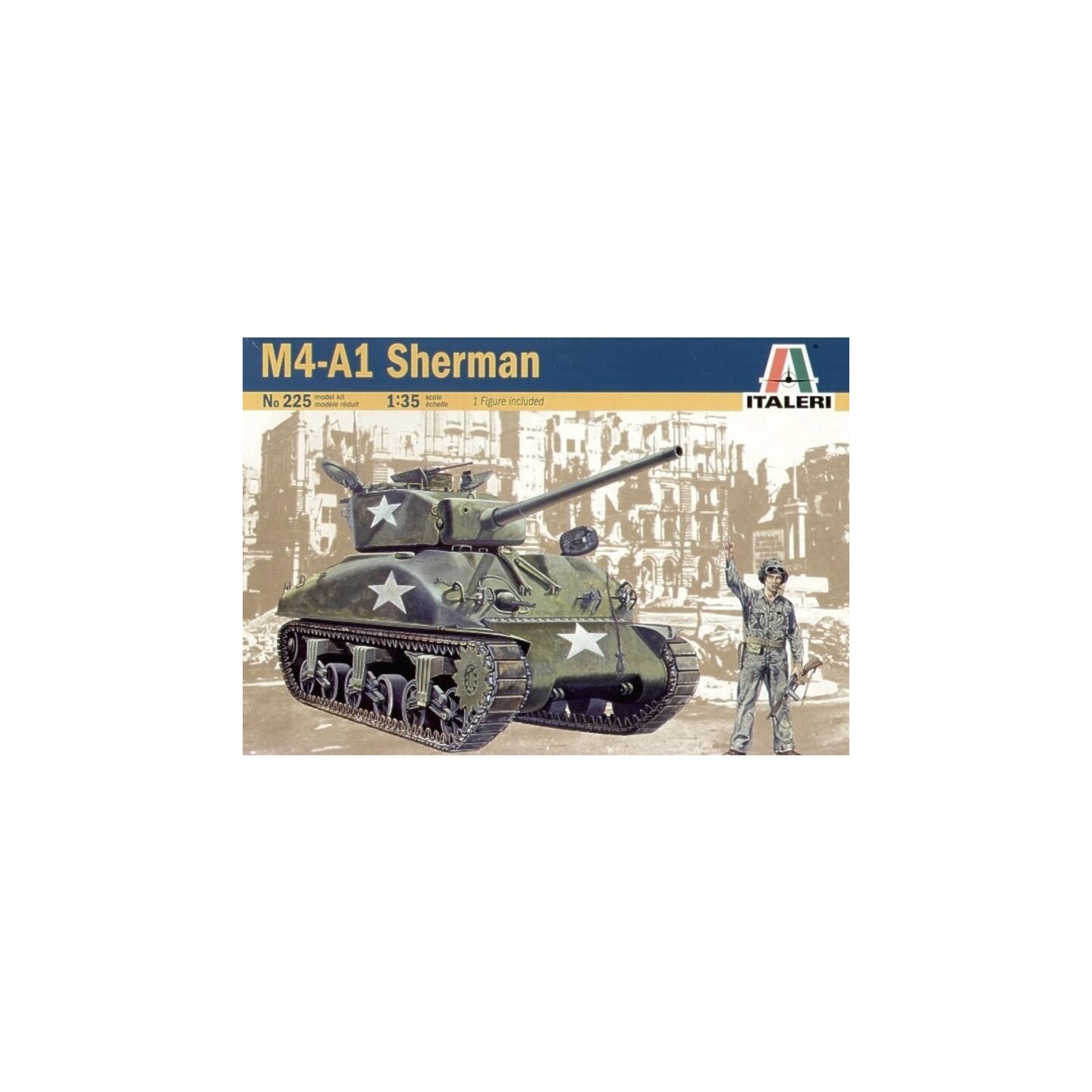 M4A1 SHERMAN ITALERI 1/35