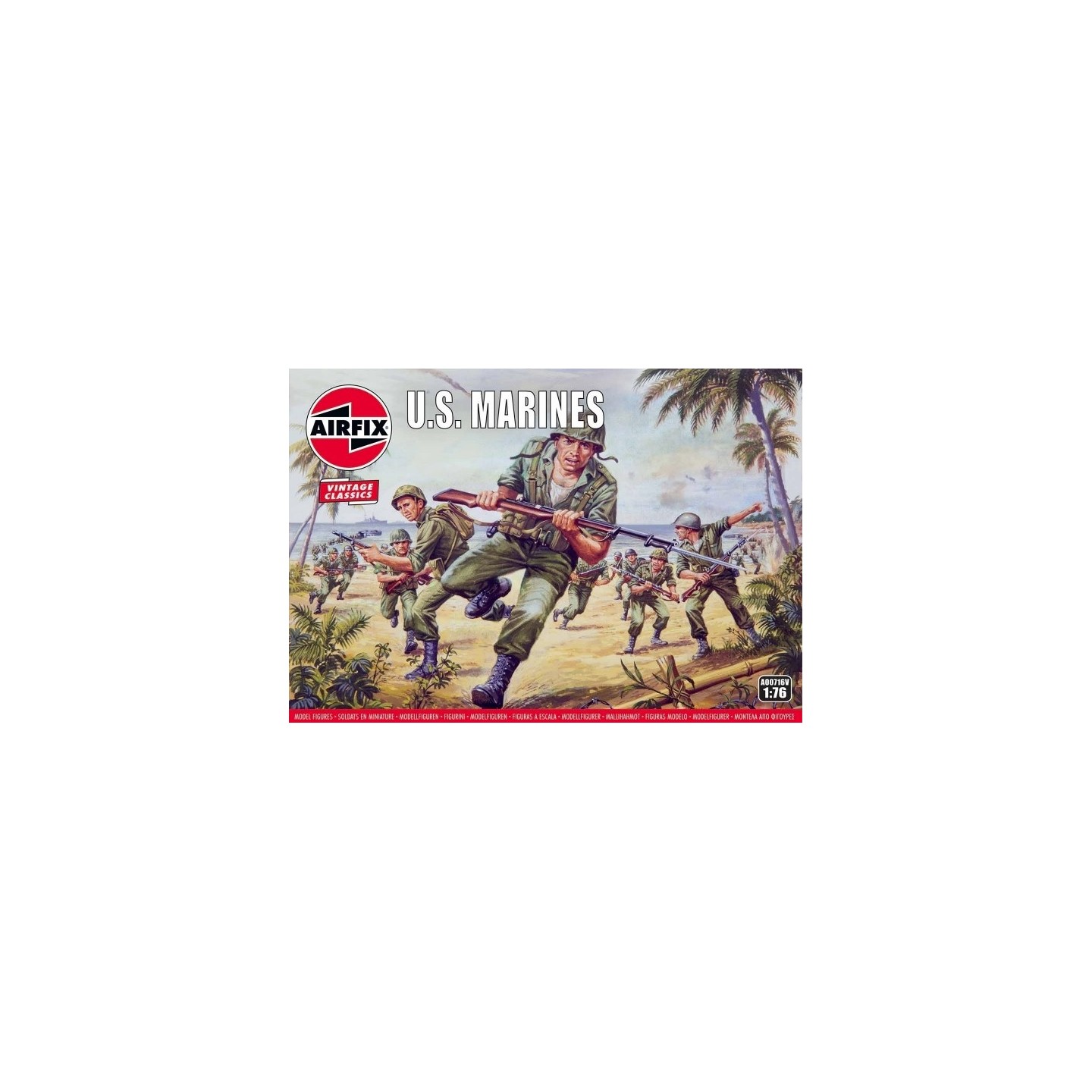 U.S. MARINES WWII AIRFIX 1/76
