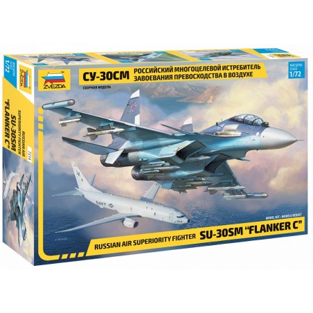 SU-30SM FLANKER C" ZVEZDA 7314 ESCALA 1/72"