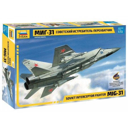 MIG-31 SOVIETICO ZVEZDA 7229 ESCALA 1/72