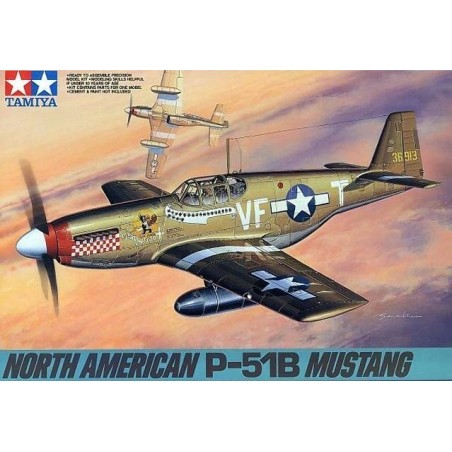 P-51B MUSTANG TAMIYA 61042 ESCALA 1/48
