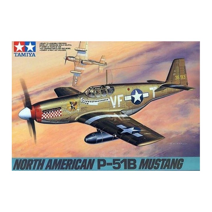 P-51B MUSTANG TAMIYA 61042 ESCALA 1/48