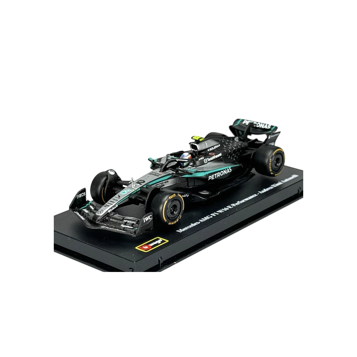 F1 MERCEDES-AMG KIMI ANTONELLI 2025 BURAGO 38238 ESCALA 1/43