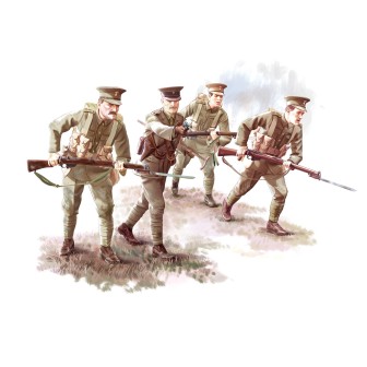 BRITISH INFANTRY 1917 ICM 1/35