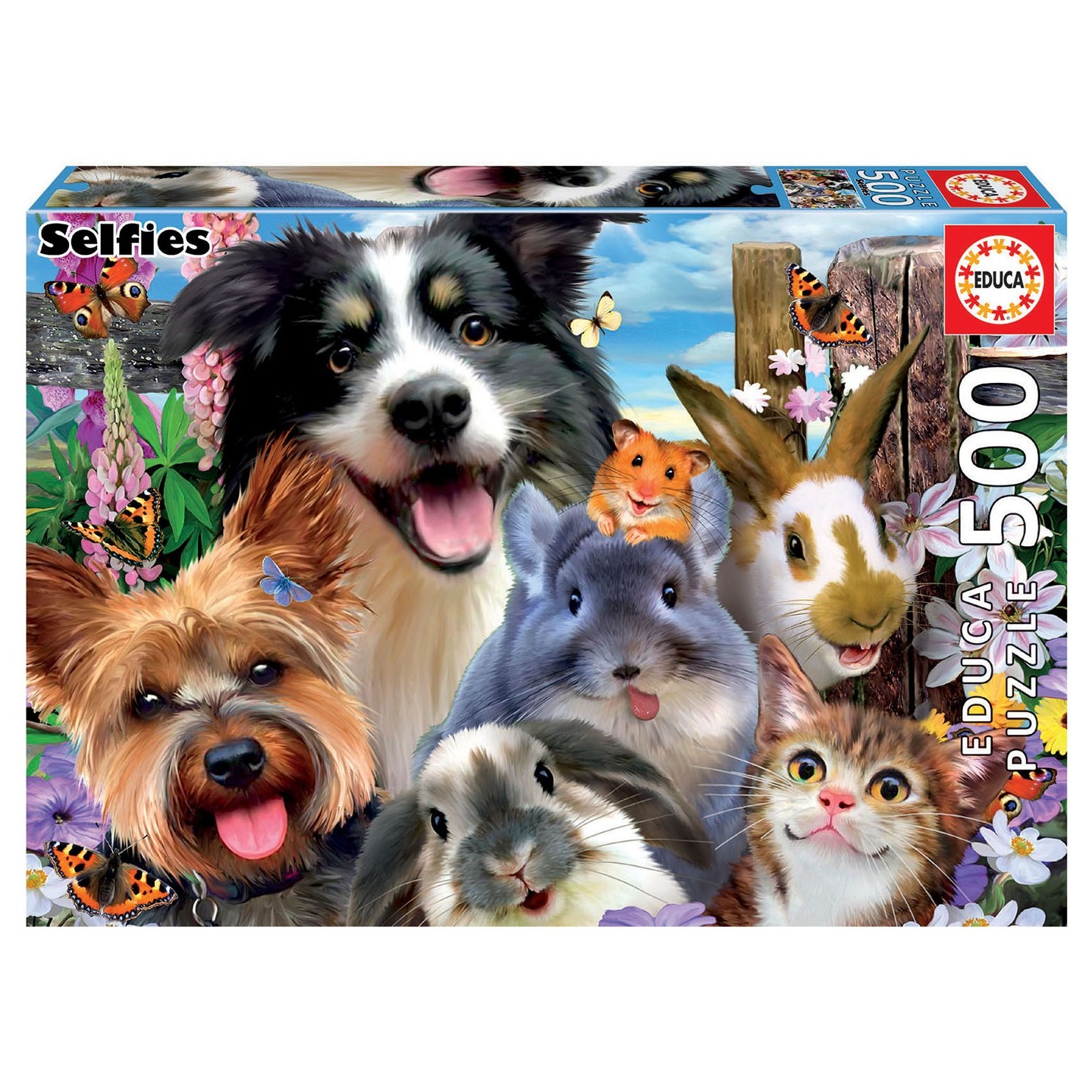 PUZZLE AMIGOS DEL PATIO 500 EDUCA 19250