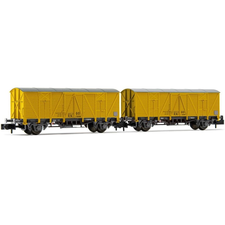 SET 2 VAGONES RENFE CERRADOS ARNOLD HN6554 ESCALA N