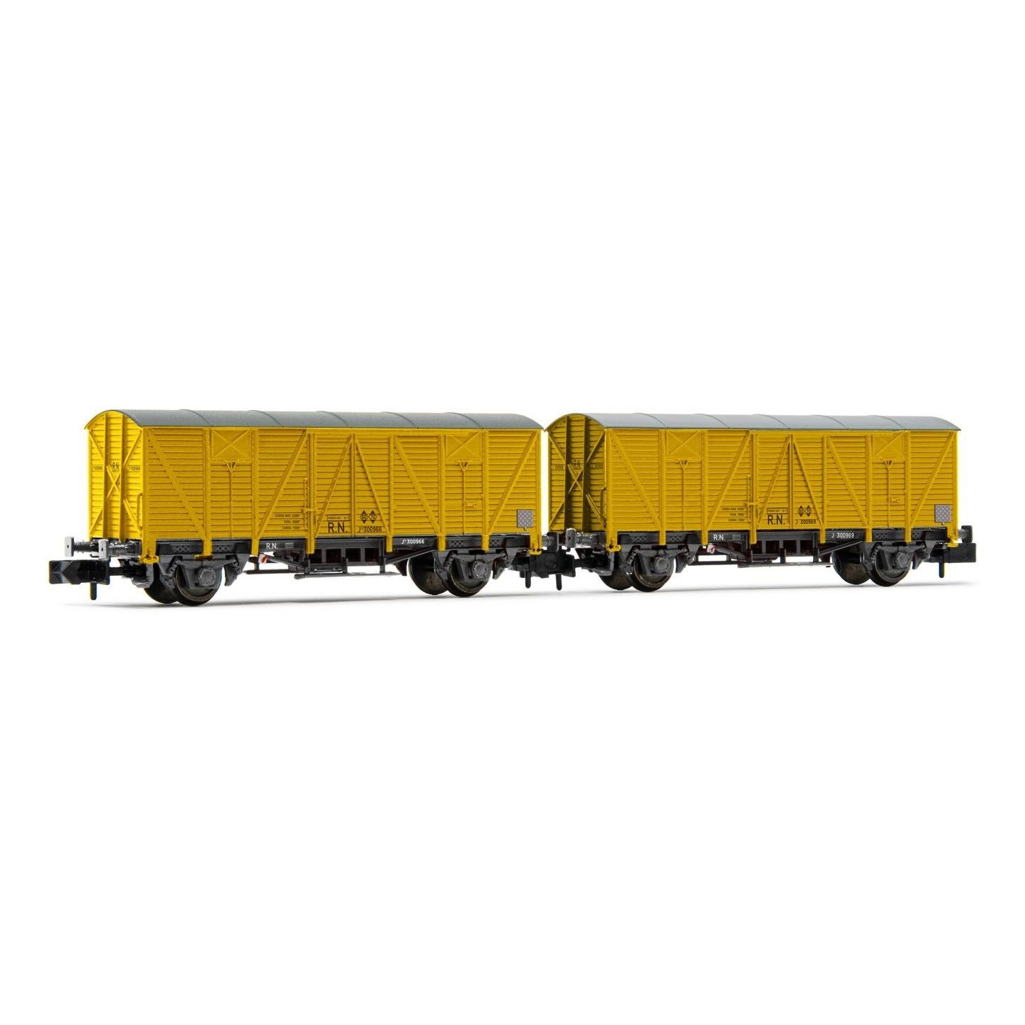 SET 2 VAGONES RENFE CERRADOS ARNOLD HN6554 ESCALA N