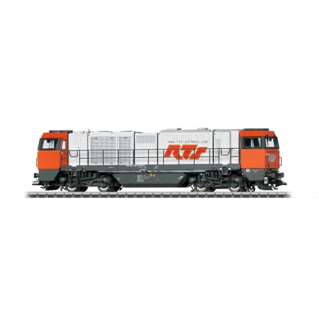 LOCOMOTORA CLASS G 2000 BB VOSSLOH CON SONIDO TRIX 22924 ESCALA H0
