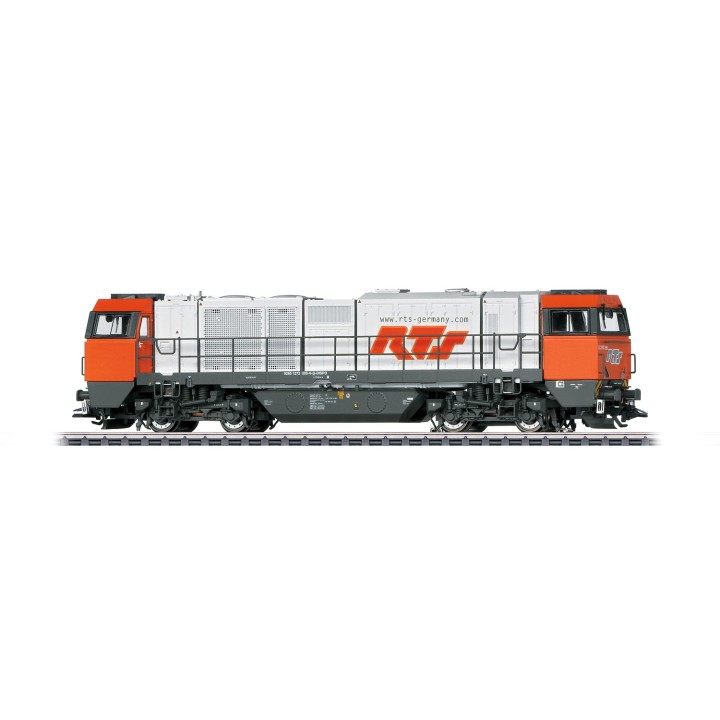 LOCOMOTORA CLASS G 2000 BB VOSSLOH CON SONIDO TRIX 22924 ESCALA H0