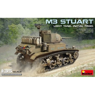 M3 TANQUE LIGERO STUART, PROD INICIACION MINIART 35425 ESCALA 1/35