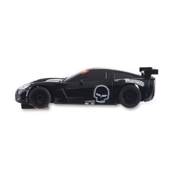 CORVETTE C6R BLACK SCALEXTRIC COMPACT  C10416S300