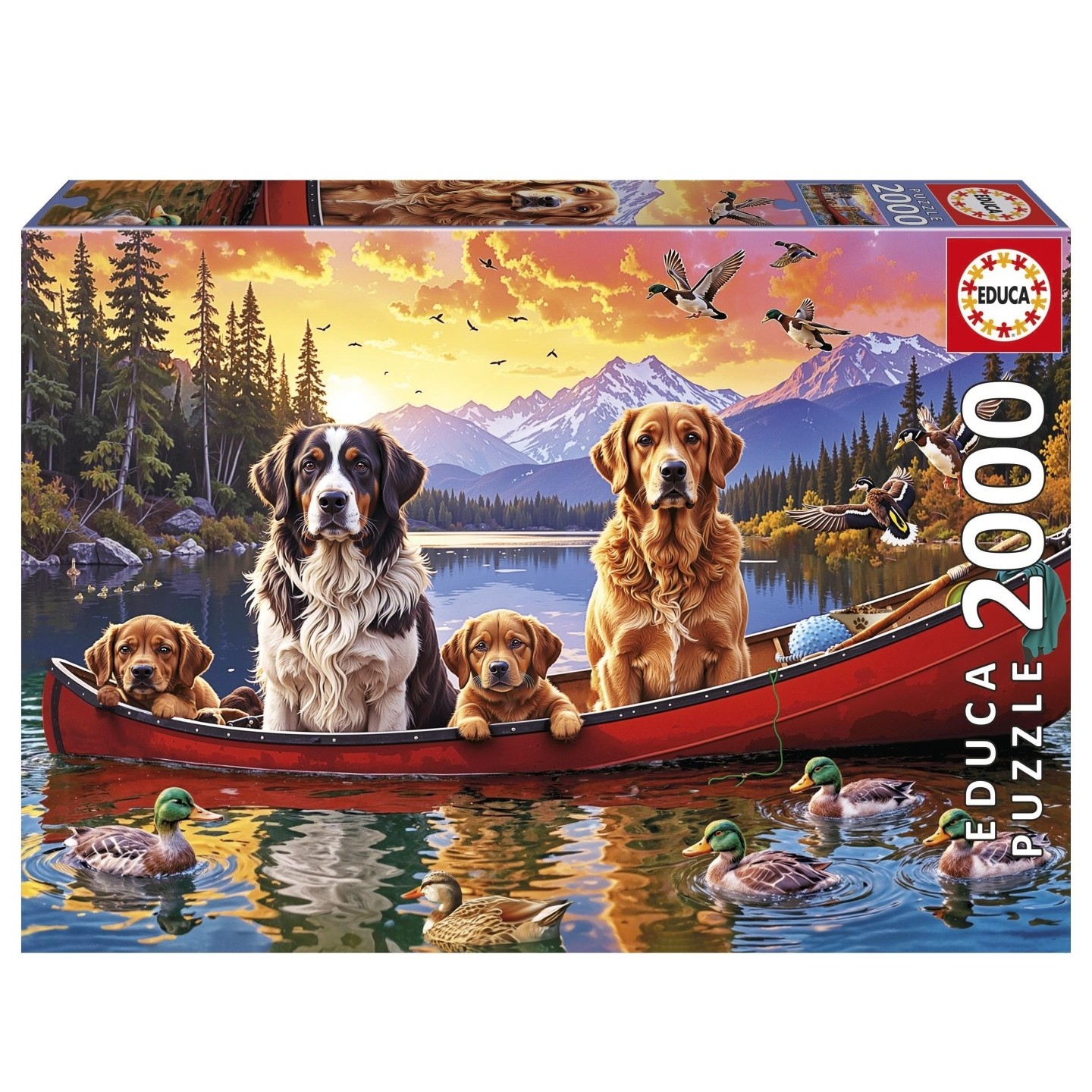 PUZZLE DOMINGO CON LOS NIÑOS 2000 PIEZAS EDUCA 20576