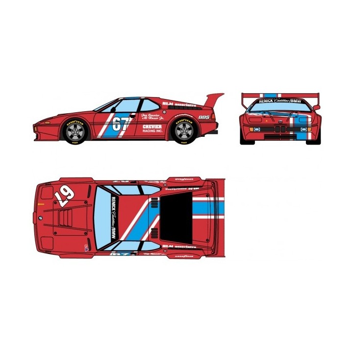 BMW M1 ROJO SCALEXTRIC ADVANCE  1/32  E10452S300
