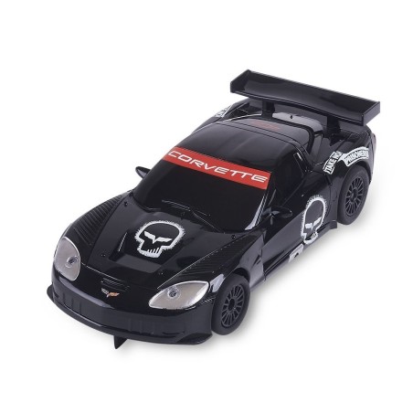 CORVETTE C6R BLACK SCALEXTRIC COMPACT  C10416S300