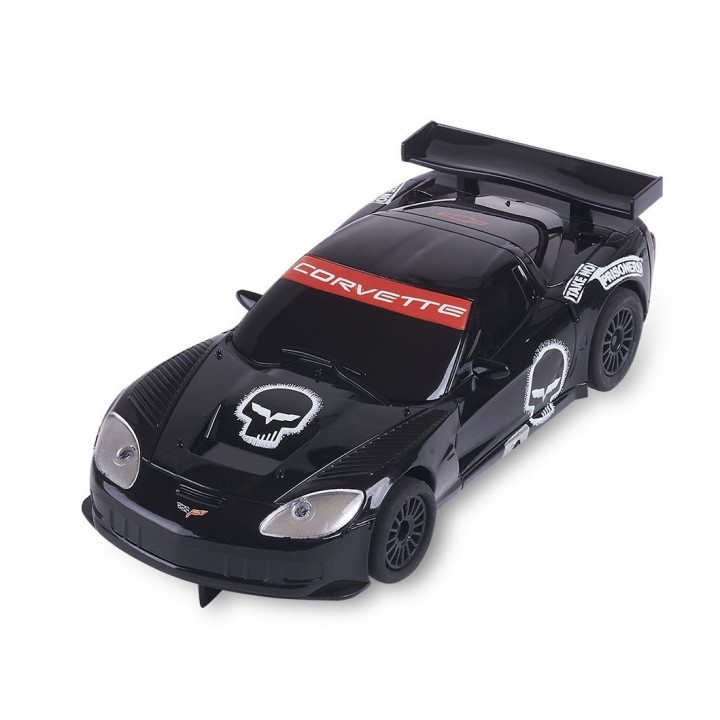 CORVETTE C6R BLACK SCALEXTRIC COMPACT  C10416S300