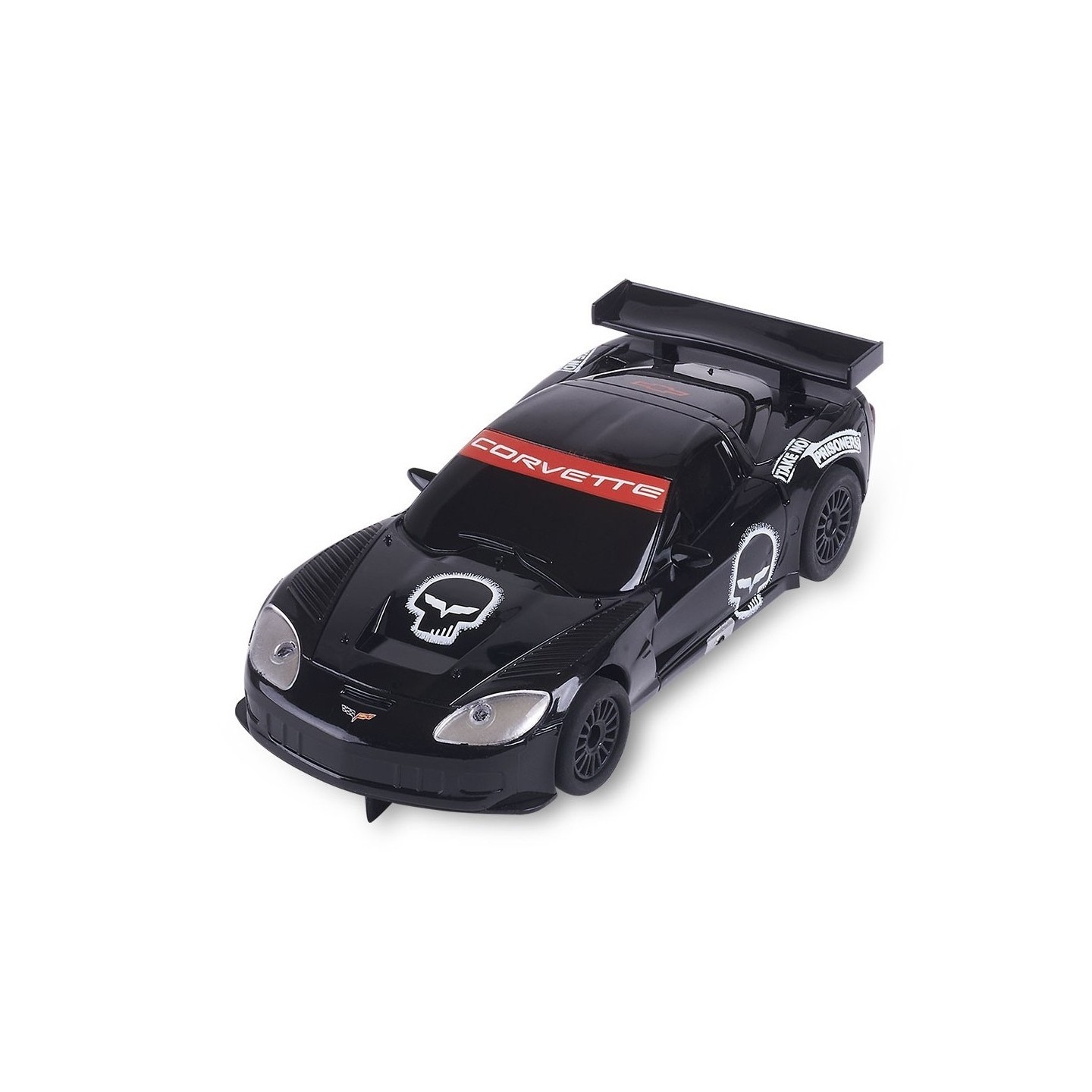 CORVETTE C6R BLACK SCALEXTRIC COMPACT  C10416S300
