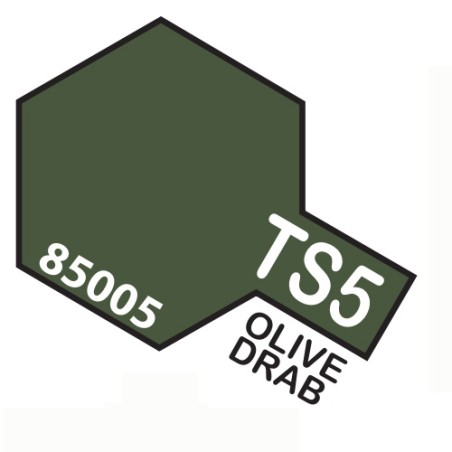SPRAY VERDE OLIVA TS-5 TAMIYA 85005