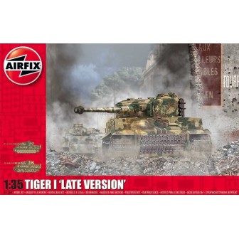TIGER I LATE VERSION" AIRFIX 1/35"