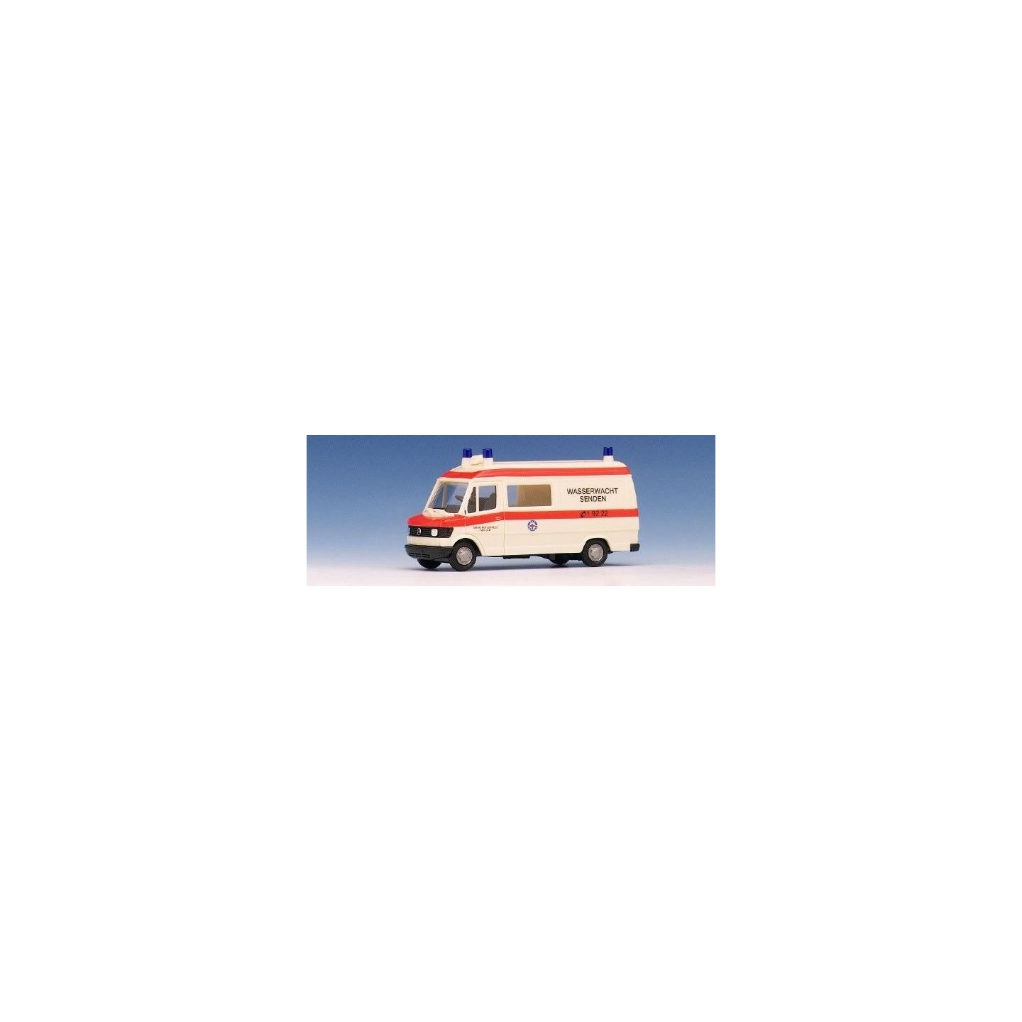 MERCEDES 207D AMBULANCIA HERPA 1/87
