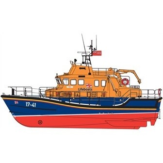 BARCO DE SALVAMENTO SEVERN RNLI AIRFIX A07280 ESCALA 1/72