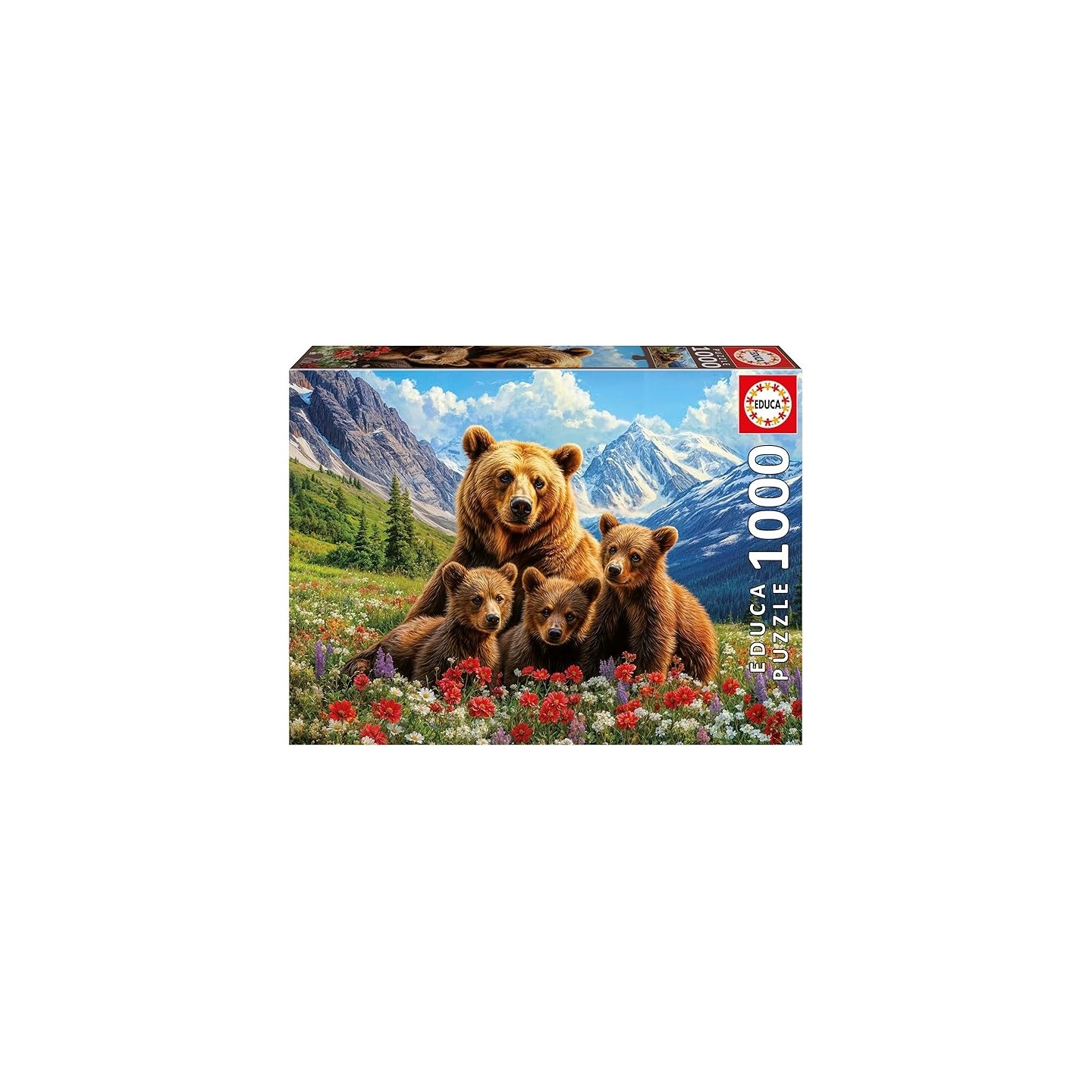PUZZLE OSOS GRIZZLY CANADA 1000 PIEZAS EDUCA 20553