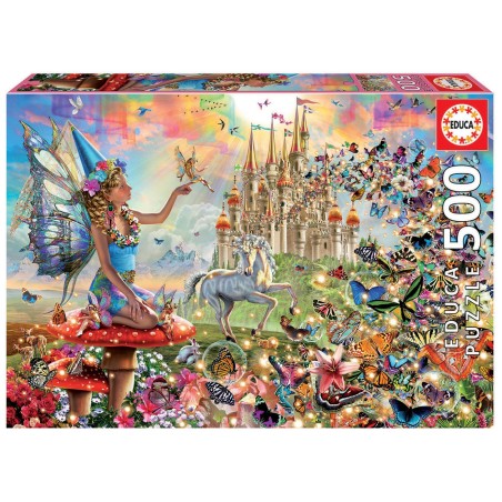 PUZZLE HADAS Y MARIPOSAS 500 EDUCA 19247