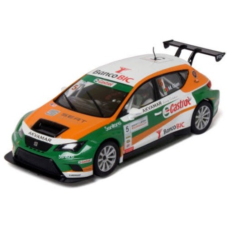 SEAT LEON EUROCUP CASTROL SCALEXTRIC ORIGINAL  A10205S300 1/32