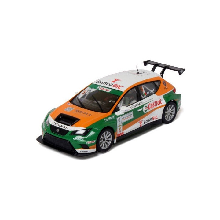 SEAT LEON EUROCUP CASTROL SCALEXTRIC ORIGINAL  A10205S300 1/32