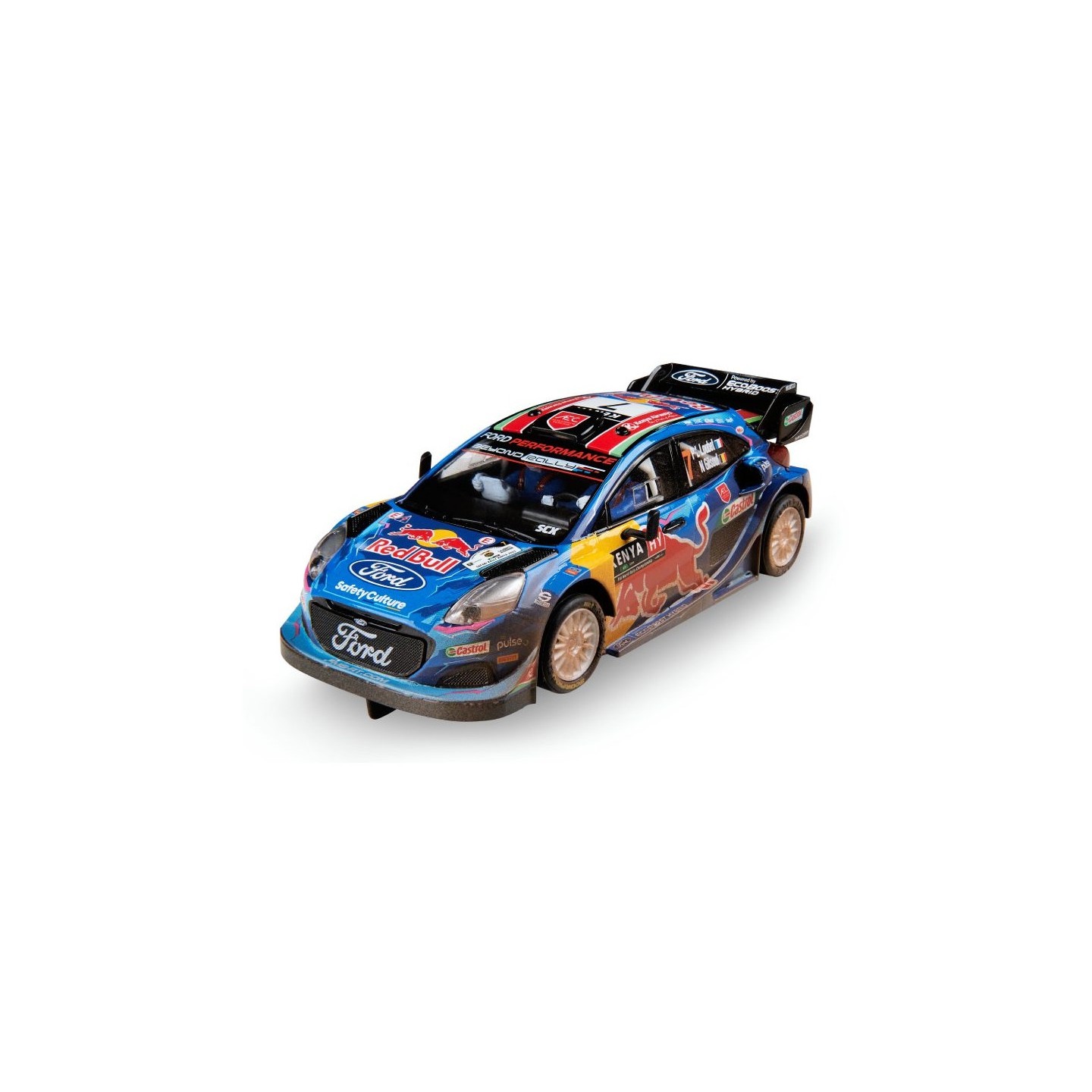 FORD PUMA WRC KENYA MUD DECORACION BARRO SCALEXTRIC ADVANCE E10481S300  1/32