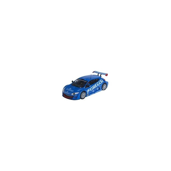 RENAULT MEGANE TROPHY MCGREGOR" SCALEXTRIC ORIGINAL 6464 1/32"