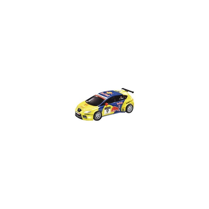 SEAT LEON WTCC JORDI GENE" SCALEXTRIC ORIGINAL 6235 1/32"